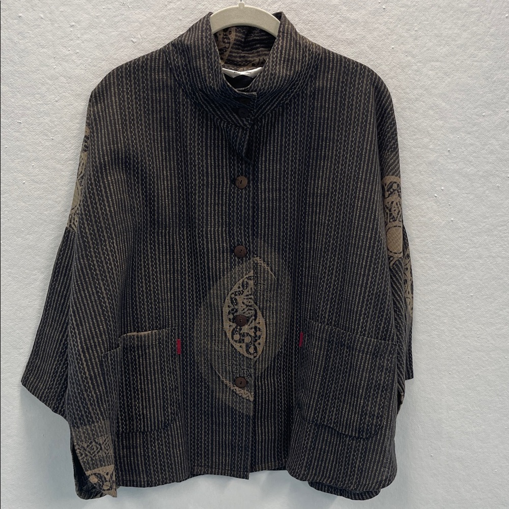 Mao Mam Art Designed Jacket / Blazer